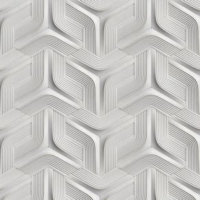 Papel De Parede 3D Listras Geometricas Vertical Adesivo Sala