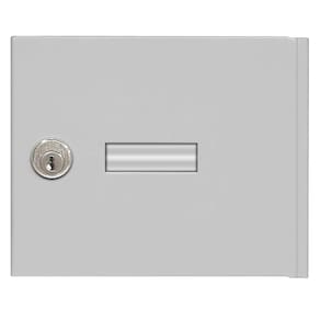 Porta e fechadura de reposição para caixa de correio horizontal 4B+