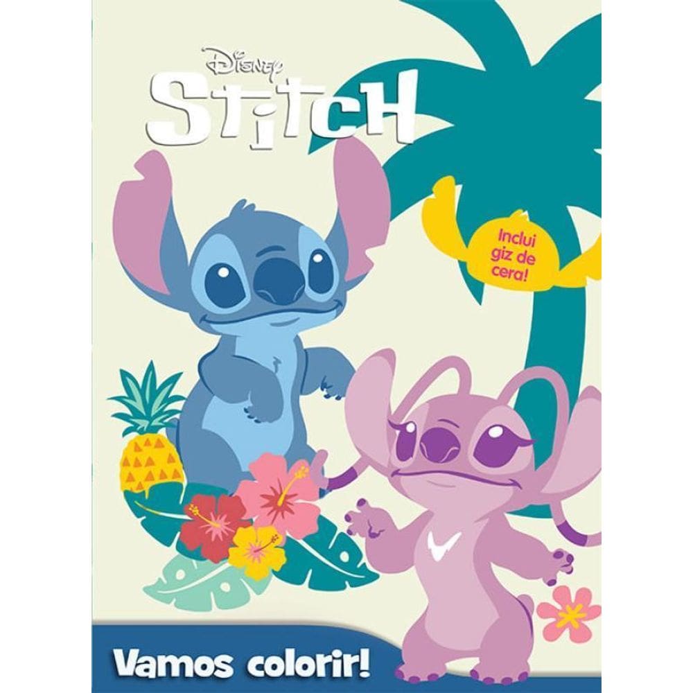Disney Vamos Colorir Stitch