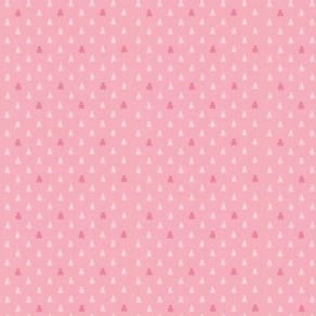 Papel De Parede Ursinhos Com Fundo Rosa Adesivo Quarto Sala