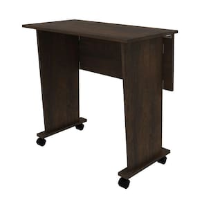 Mesa Para Com Rodízios Me4117 Rústico - Tecno Mobili