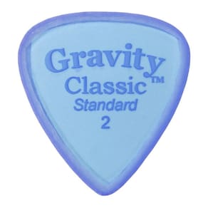 Palheta de Guitarra Gravity gurabitexi-pikku gcls2 m 2.0 Azul