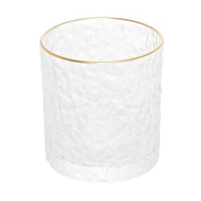Copo Whisky Cristal C- Fio De Ouro Petra 340 Ml Lyor