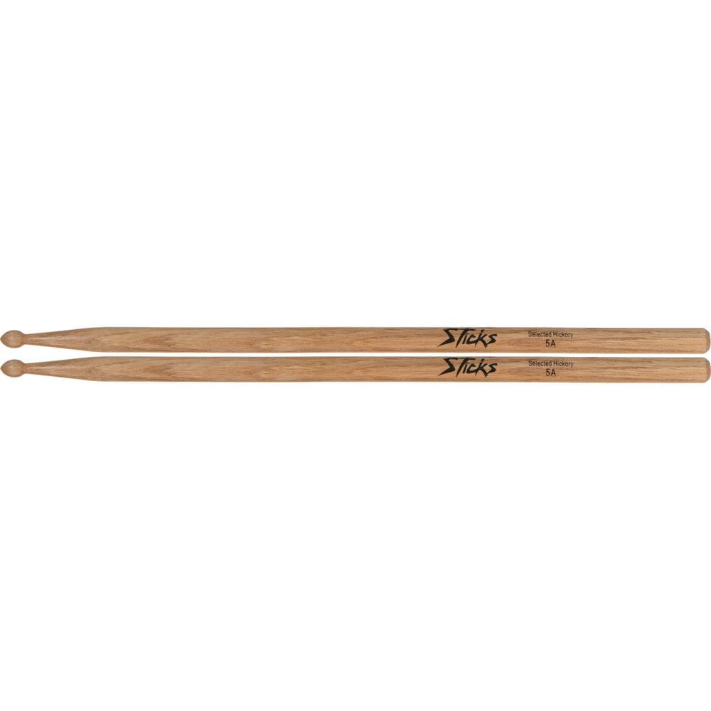 Baquetas On-Stage Sticks Hickory 5A Wood Tip 12 pares