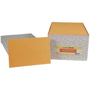 Catálogo: envelopes, School Smart 85029, sem fecho, 6x9 polegadas, pacote com 500
