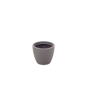 Vaso Tramontina Asteca Em Polietileno Granito Pedra Com Prato 24 Cm Tramontina