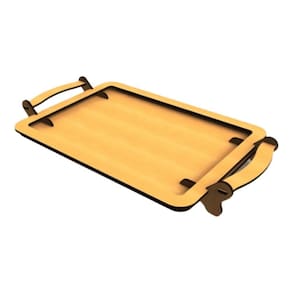 Bandeja Com Suporte Lateral Em Mdf