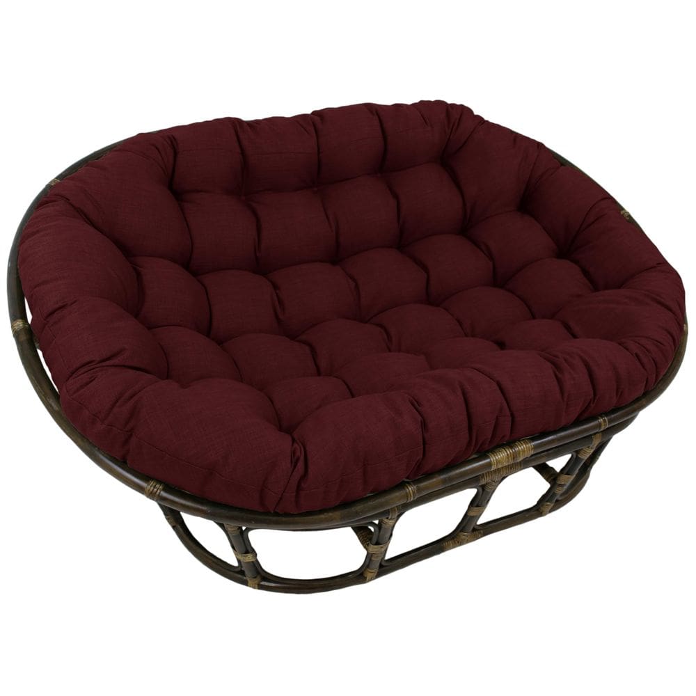 Almofada Blazing Needles Solid Tufted Outdoor Double Papasan