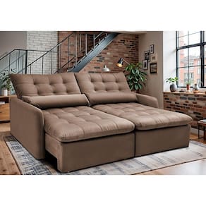 Sofá Sem Caixa 1,60m SoftGel Celeste. Velusoft Cama inBox