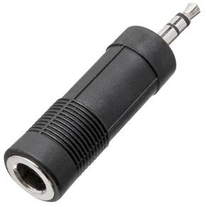 Adaptador Femea P10 Stereo Para Plug P2 Stereo