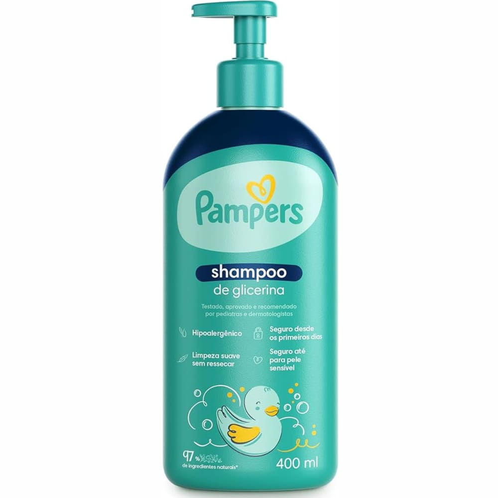 Shampoo de Glicerina Pampers 400ml
