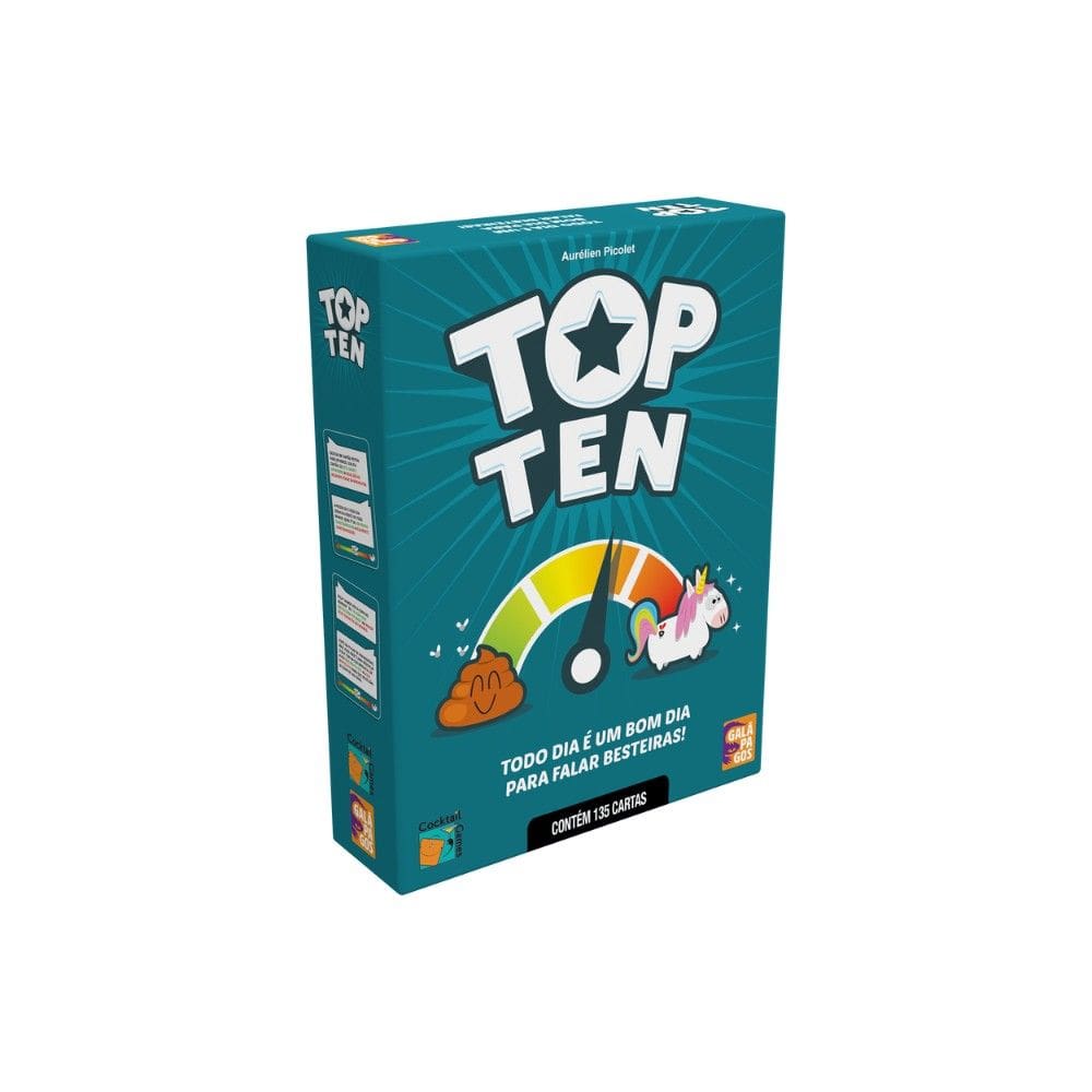 Top Ten Jogo de Cartas Galápagos