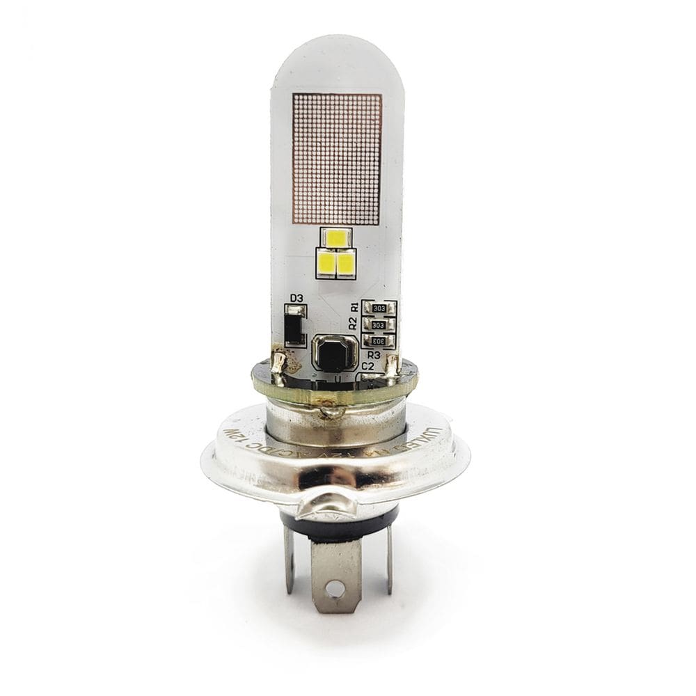 Lâmpada Led H4 Moto Super Branca 6000K 12000 Lumens