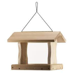 Alimentador de pássaros Woodlink PRO1 Cedar Premium com tela de metal