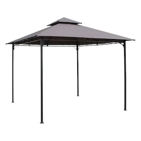 Gazebo International Caravan St. Kitts, dossel ventilado, cinza escuro