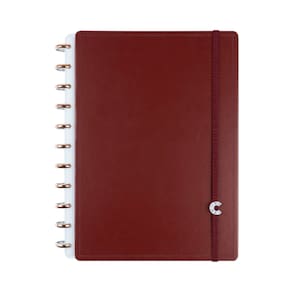 Caderno Inteligente Grande 80 Folhas Tons de Café - Mocha