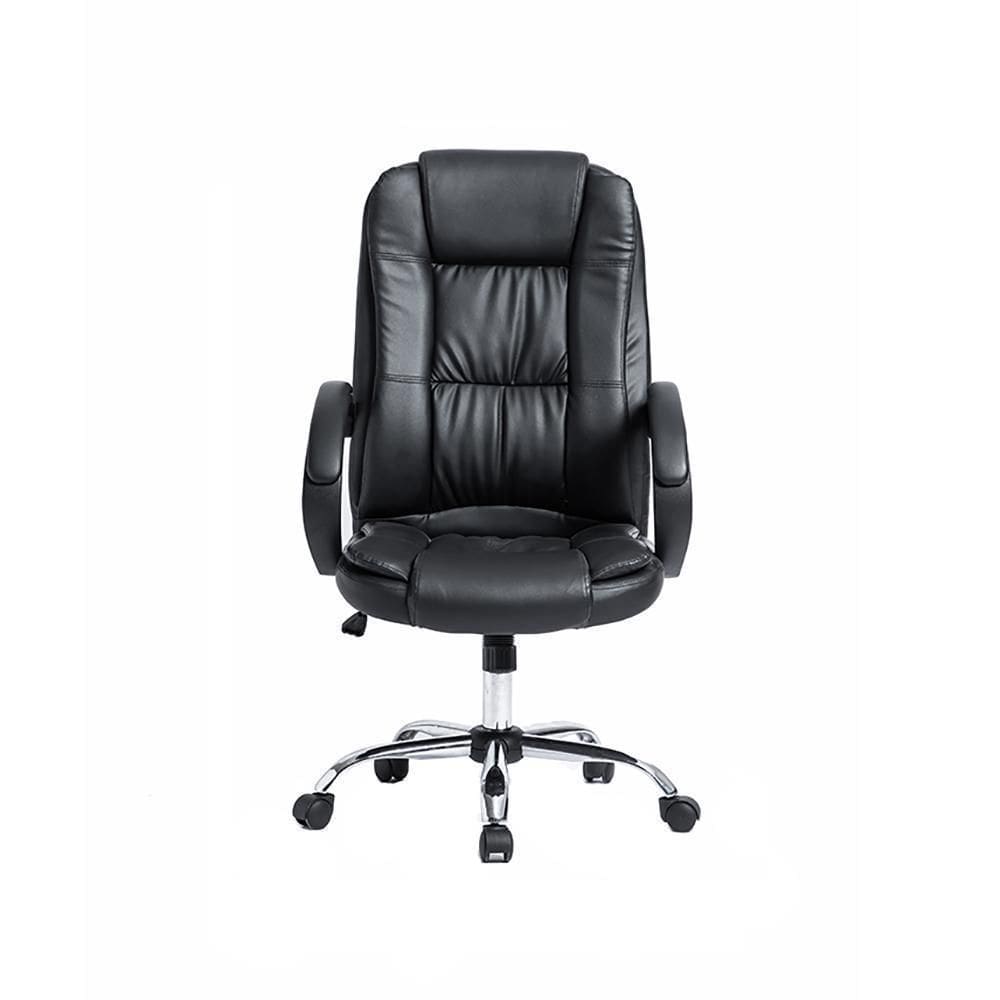 Cadeira Giratória Office Presidente Preta