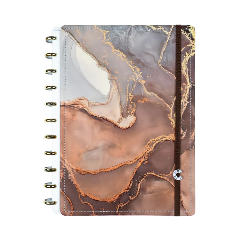 Caderno Inteligente Grande 80 Folhas Marmorizado - Jasper