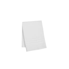 Toalha de Rosto Branca Algodao Hotel Blank 45x68cm