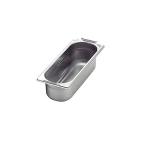 Cuba Tramontina Gn 2-8 Em Aço Inox Com Alças Móveis Profundidade 100 Mm - Aço 430 Tramontina