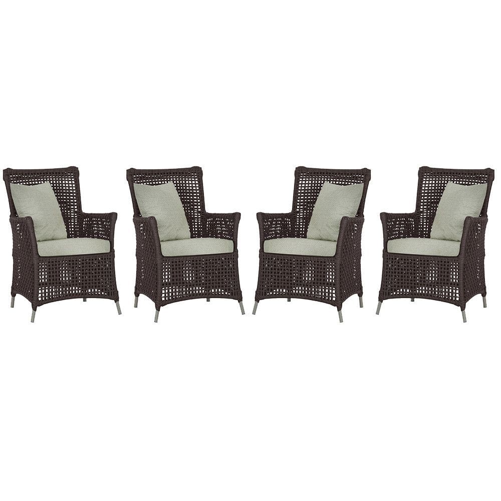  4 Poltronas Igapó Alumínio