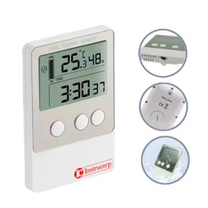 Datalogger de Temperatura e Umidade -40 a 60°C - Instrucorp IC-2080