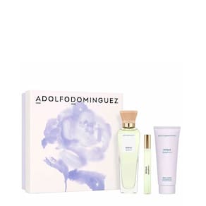 Kit Adolfo Dominguez Agua Fresca  Eau de Toilette - Perfume Feminino 120ml + Travel-size 10ml + Body Lotion 75ml