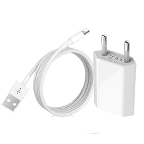 Kit Carregador Cabo e Fonte Usb Lightning Para 6, 7, 8, X, Xr