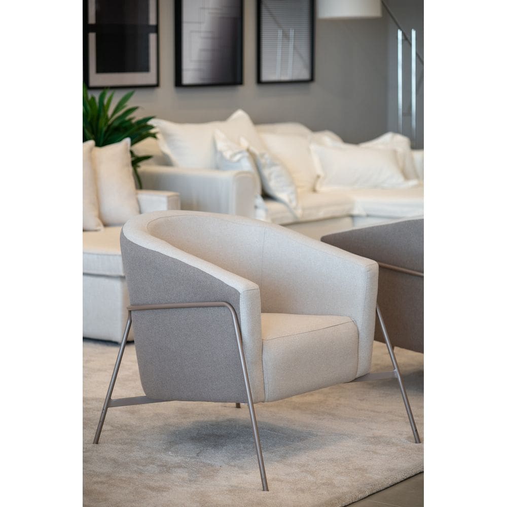 Poltrona Manilla - Linho Cru