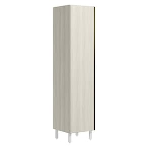 Paneleiro 1 Porta 221X50cm MDF Kali 12229 Bianco Toq Bianco Toq Nicioli