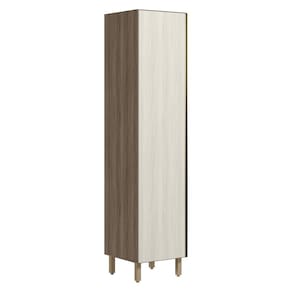 Paneleiro 1 Porta 221X50cm MDF Kali 12229 Carvalho Toq Bianco Toq Nicioli