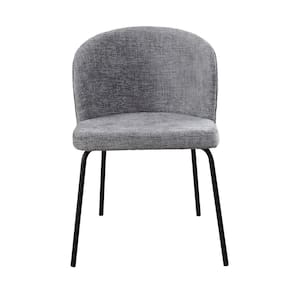 Cadeira com Assento Estofado e Base em Aço Carbono com Pintura Epóxi – Ana Exclusiva