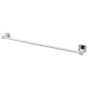 Porta Toalha Banho Para Banheiro Stylos Cromado