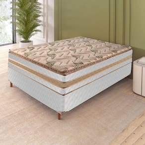 Colchão Casal Amsterdã 36cmx138cmx188cm Branco