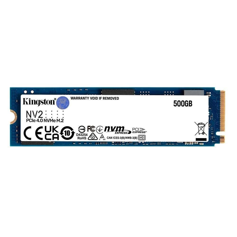 Ssd Kingston Nv2 M.2 Nvme 500Gb 2280 Pcie 4.0 - Snv2S/500G