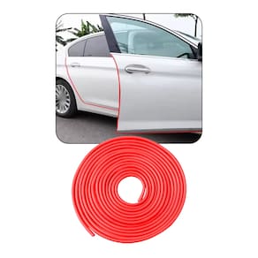 Borracha Proteção Porta Toro Strada Saveiro HiluxVermelho