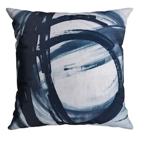 Almofada Velveteen Azul 800 Basica 43x43cm Belchior