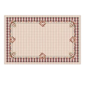 Toalha De Mesa Natalina A Magia Dos Biscoitos 1,40x2,20cm