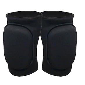 Joelheira Volei Kit Par Protetor Joelhos Futsal Goleiro Handebol Dança Indoor Elastica Acolchoada