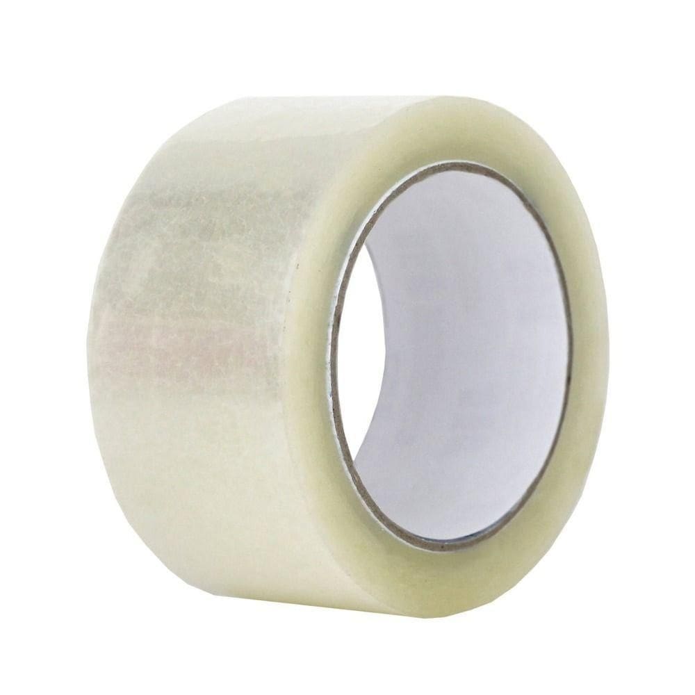Fita Adesiva Transparente 100 Metros 45mm X 100m Para Caixa De Papelao Pacotes Embalagem Ecommerce
