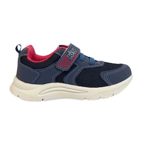 Tênis Klin New Sport Mini Infantil Marinho/Rosa confortável dia a dia