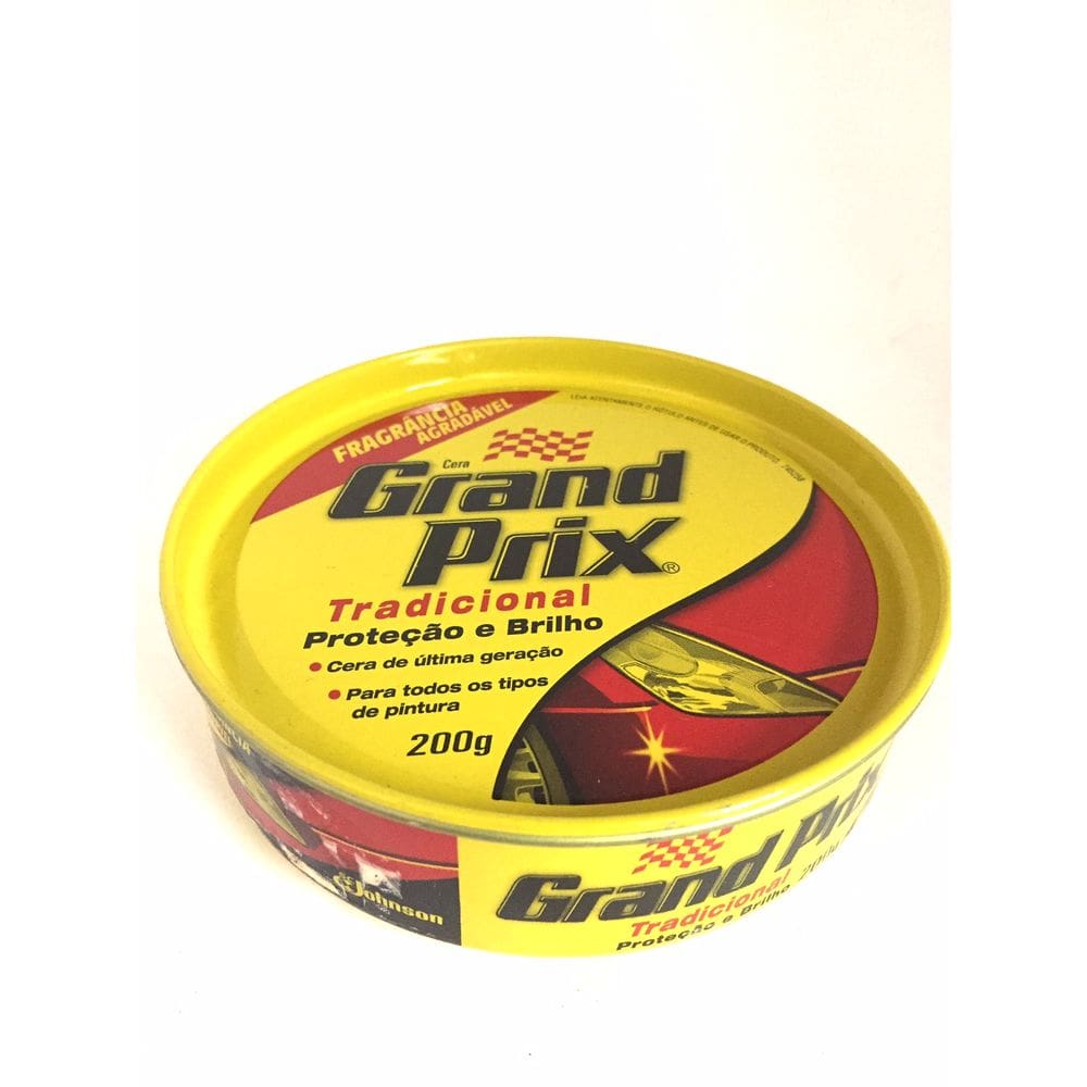 Cera Automotiva Grand Prix Brilho Proteção 200g Tradicional