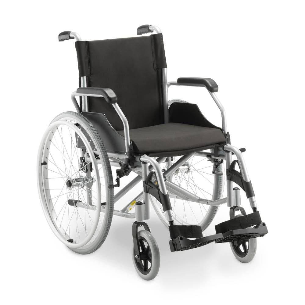 Cadeira de Rodas Dobrável Dellamed em Alumínio até 120Kg D600 T46 6472