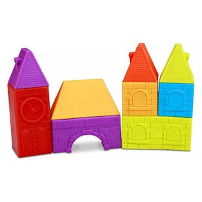 Blocos de Montar CityCube Baby 36 pçs Vinil 0540 - Roma