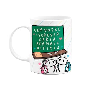 Caneca Florkito Professores - Feliz dia dos professores