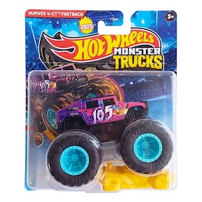 Hot Wheels Monster Trucks 1:64 Humvee 4-CT Fastback 2025 FYJ44 JCD77 - Mattel