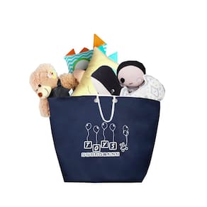 Cesto de Brinquedos Organizador Infantil Toys Bag Azul Marinho 1un