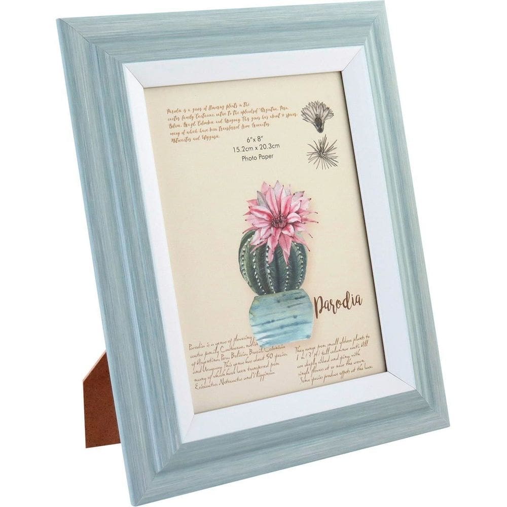 Porta-Retratos Plástico Azul