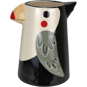 CACHEPÔ VASO DECORATIVO HOME&CO CERÂMICA 23x16x19cm CINZA