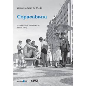 Livro Copacabana: A Trajetória Do Samba-Canção 1929-1958